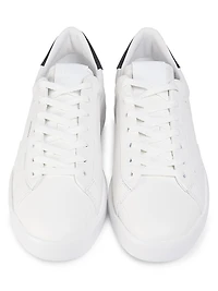 Pure Star Leather Low-Top Sneakers