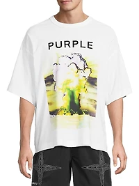 Graphic Textured Jersey T-Shirt