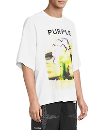 Graphic Textured Jersey T-Shirt