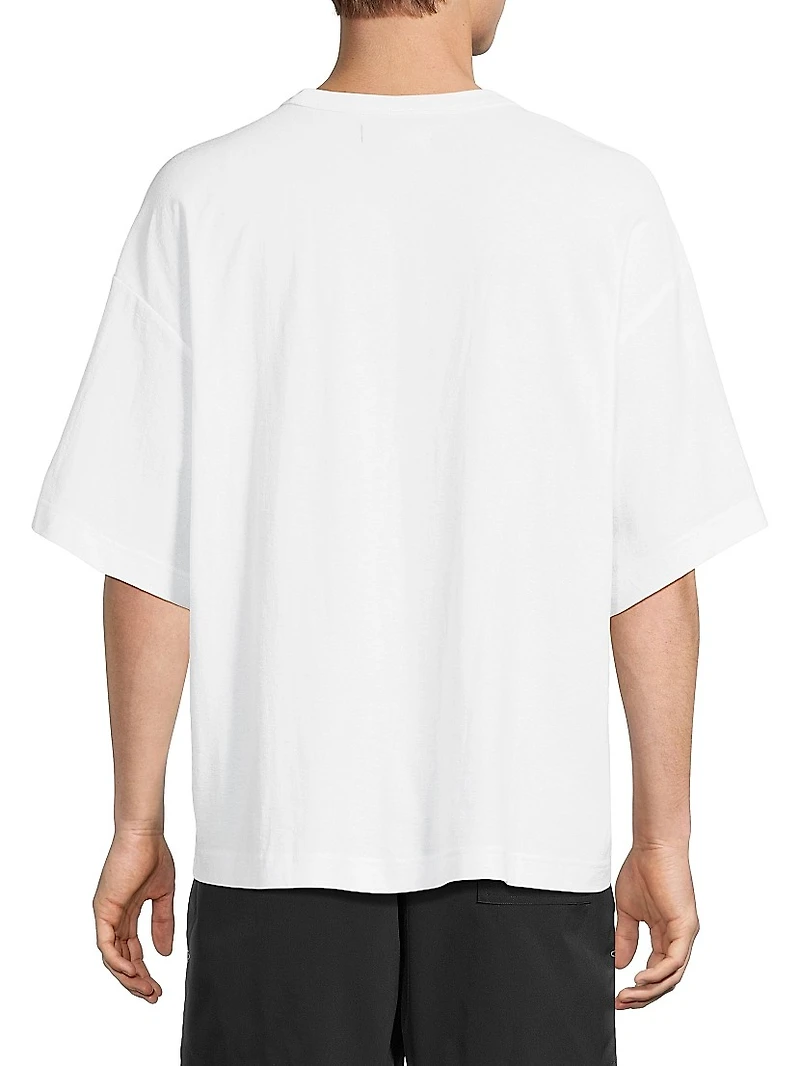 Graphic Textured Jersey T-Shirt