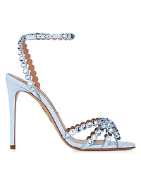 Tequila 105MM Crystal-Embellished Leather Sandals