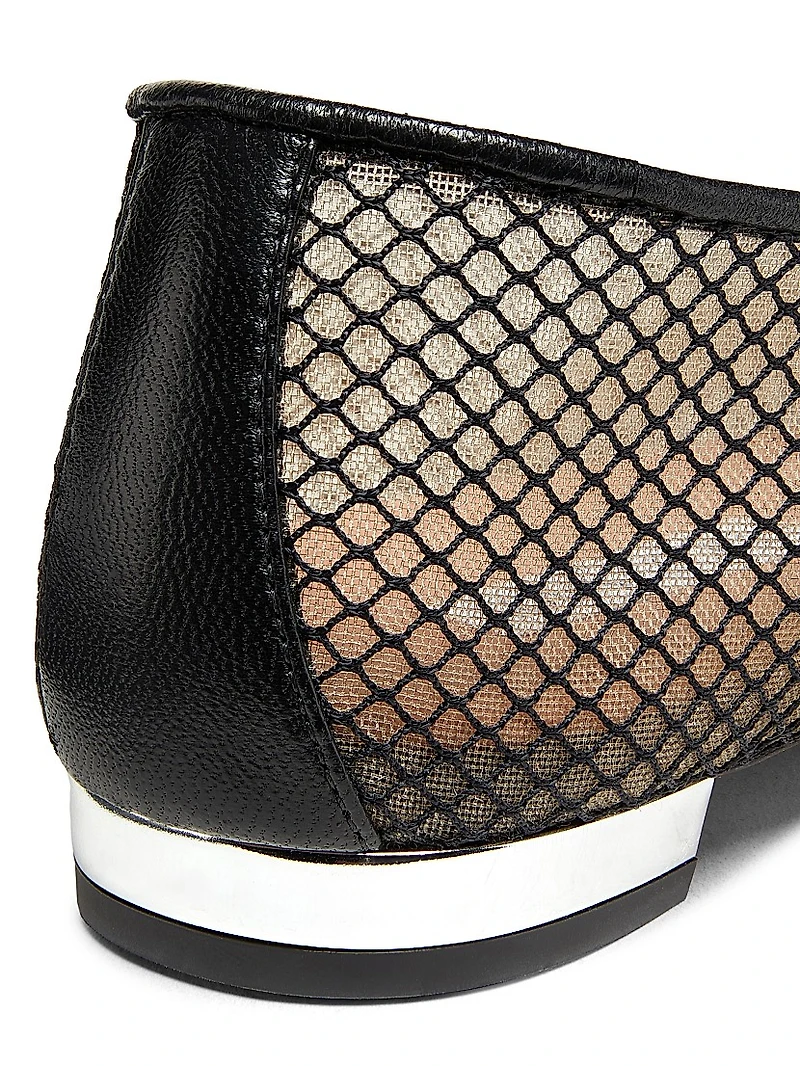 Gioia Mesh Ballet Flats