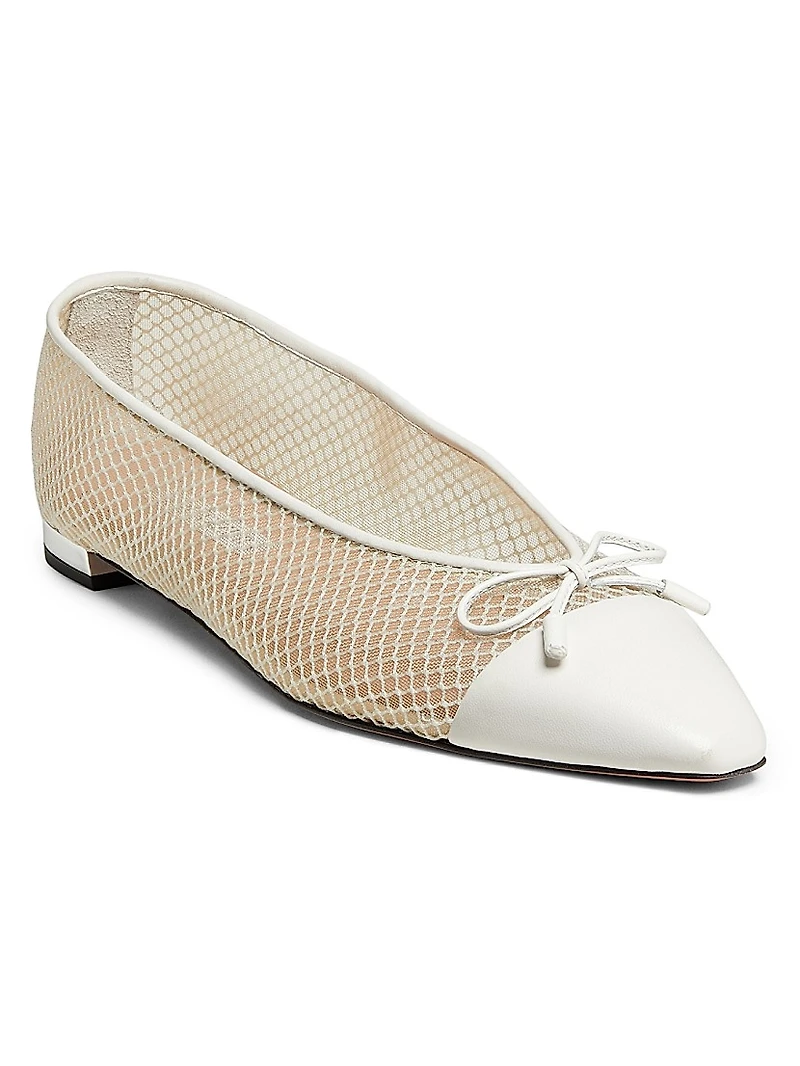 Gioia Mesh Ballet Flats