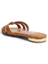 Tati Leather Slide Sandals
