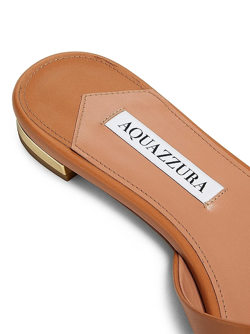 Tati Leather Slide Sandals