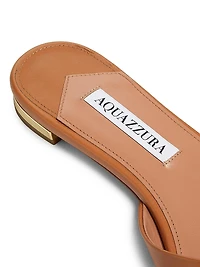 Tati Leather Slide Sandals