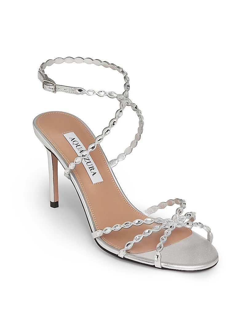 Love Struck 85MM Embellished Leather Sandals