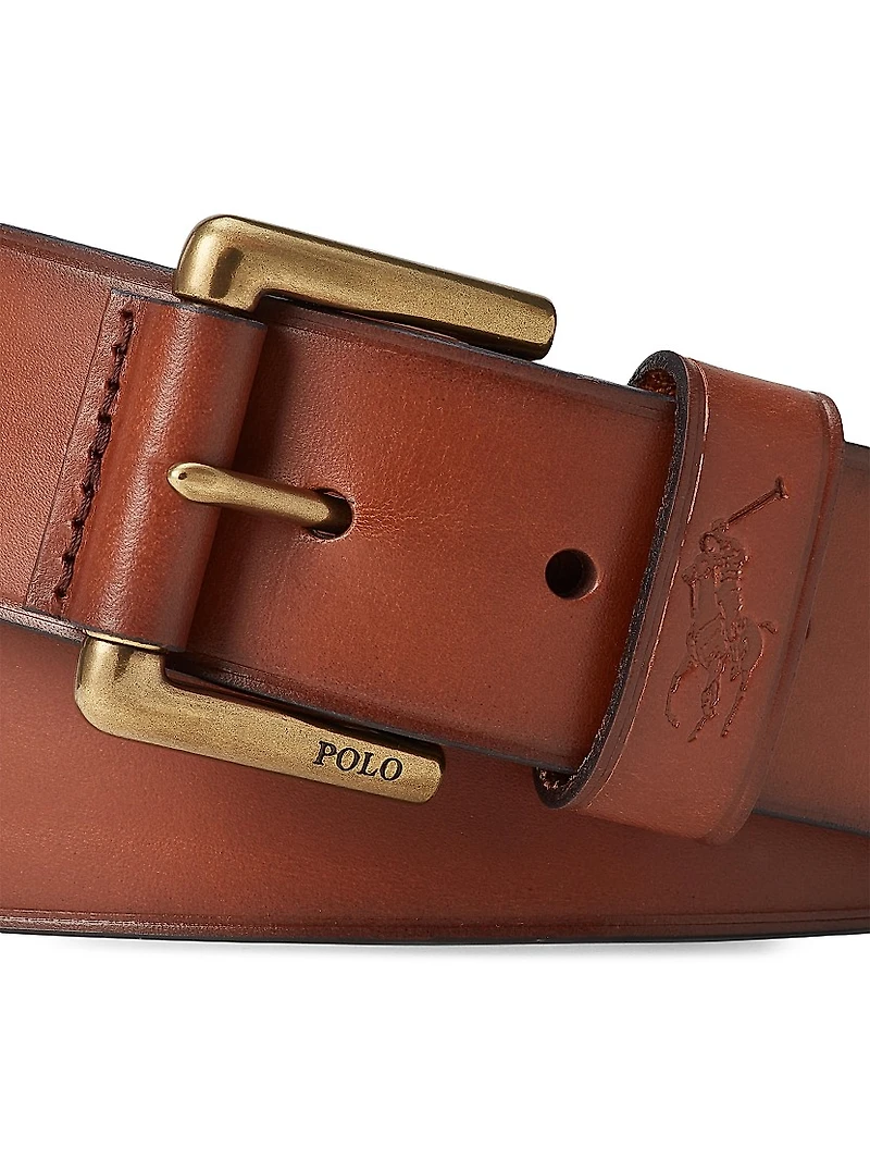 Pony Keeper Leather Belt