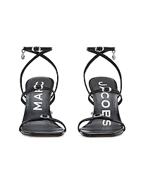 The Daisy Heel 100MM Leather Sandals