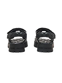 The J Marc Quilted Leather Sandals