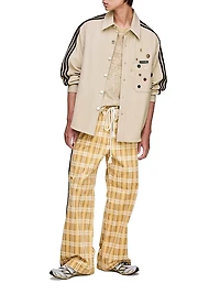 adidas x SFTM ADI006 Button-Detail Oversized Shirt