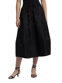 Sirani Drawstring Midi-skirt