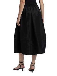 Sirani Drawstring Midi-skirt
