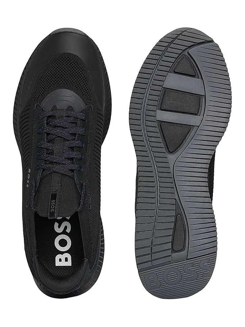 TTNM EVO trainers with knitted uppers