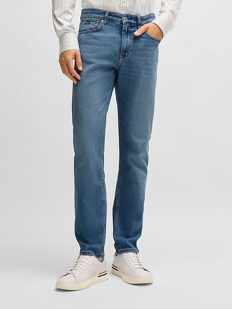 Delaware Slim-Fit Jeans Comfort-Stretch Denim