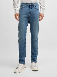 Delaware Slim-Fit Jeans Comfort-Stretch Denim