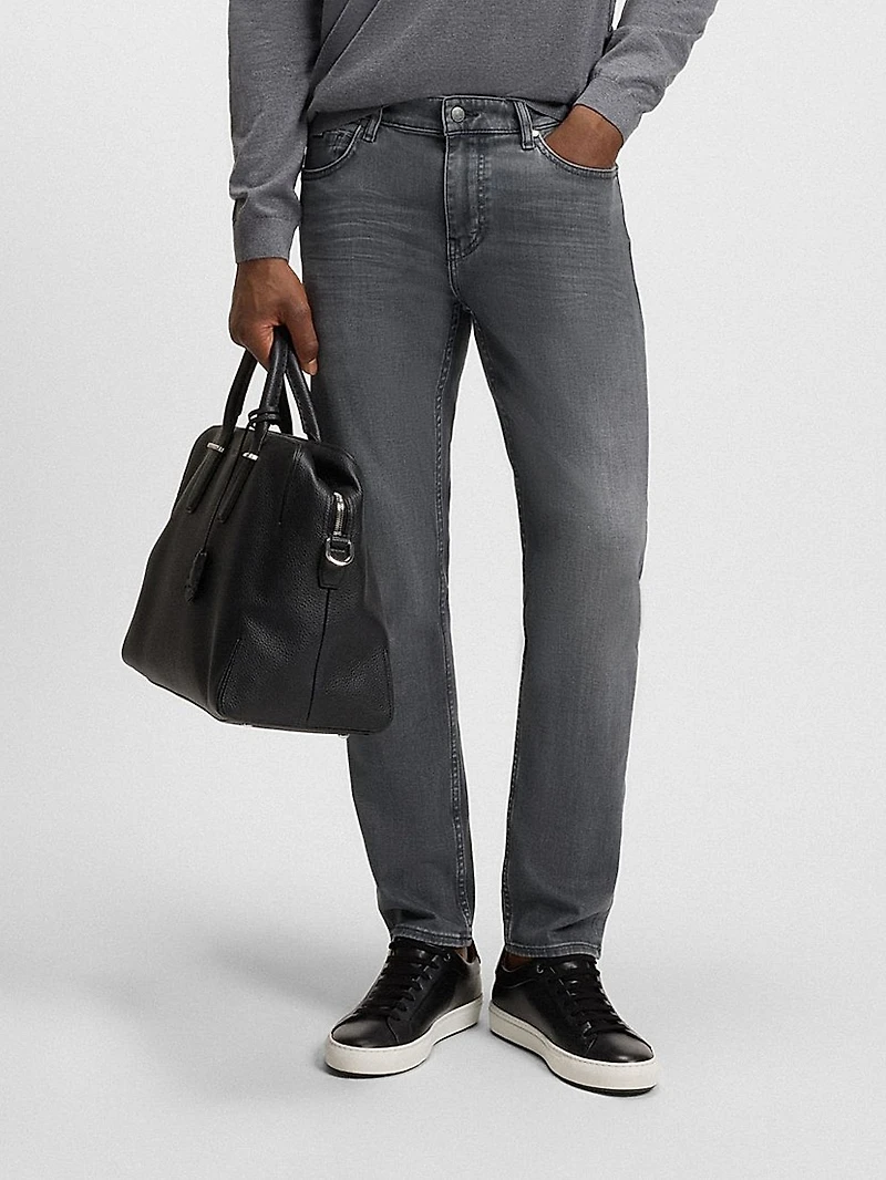 Delaware Slim-Fit Jeans in Stretch Denim