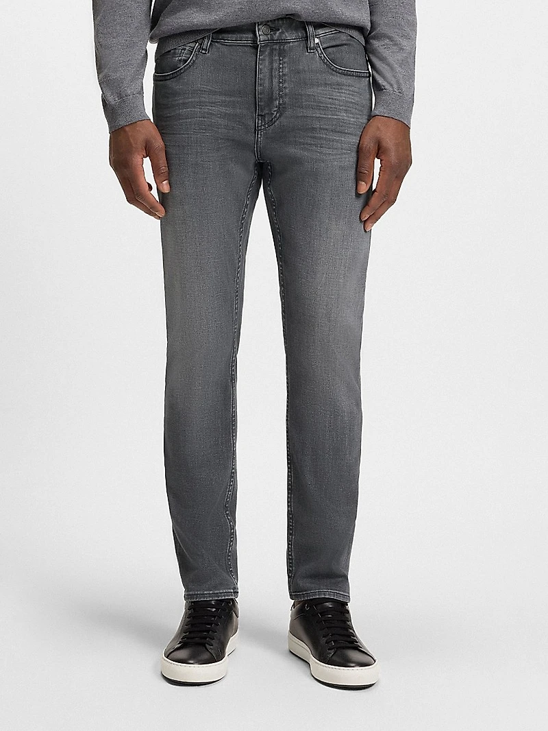 Delaware Slim-Fit Jeans in Stretch Denim