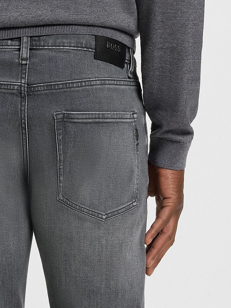 Delaware Slim-Fit Jeans in Stretch Denim