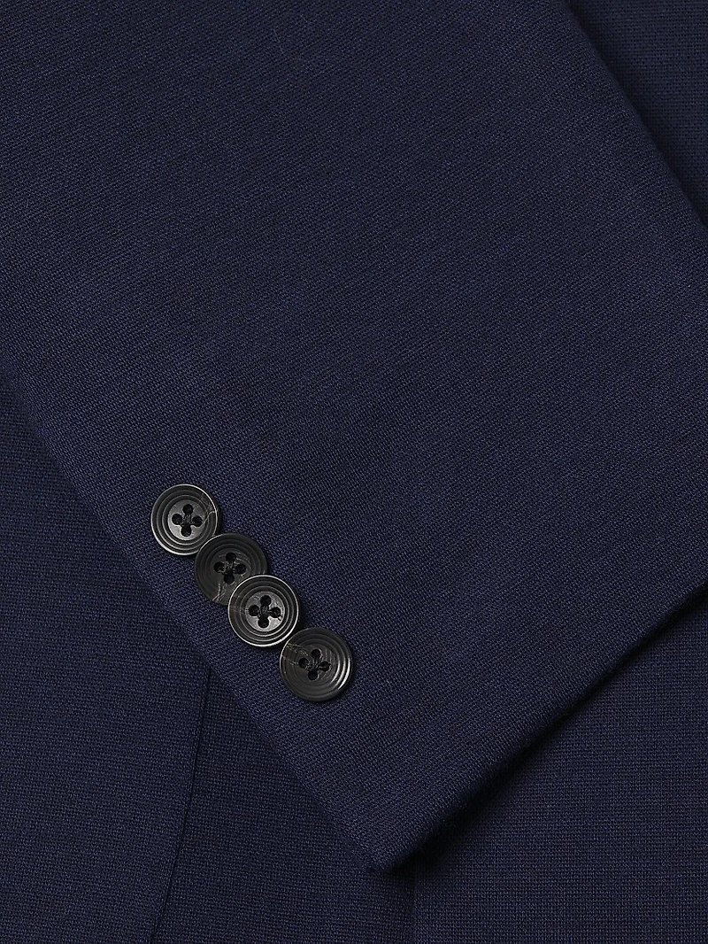 Double-Breasted Wool Blazer