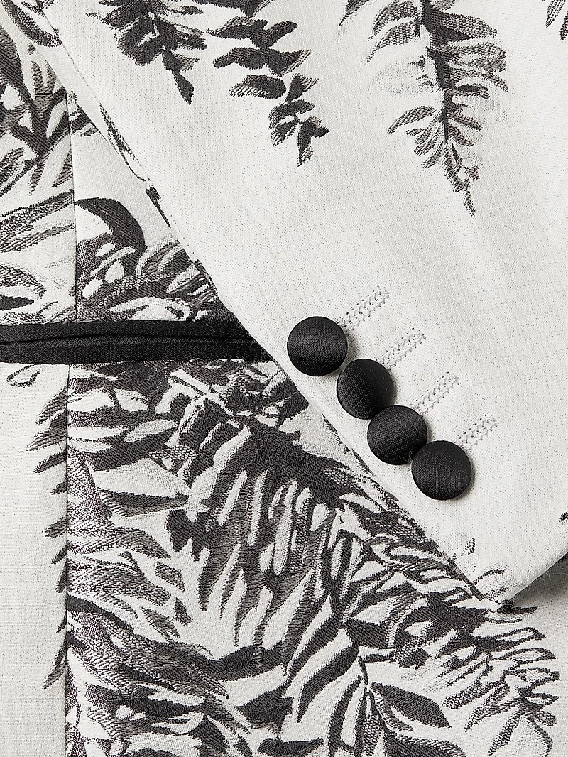 Floral Printed Dinner Jacket