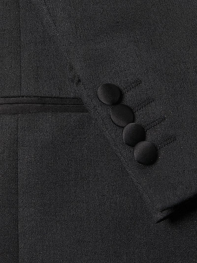 Shawl Lapel Tailored Wool Tuxedo