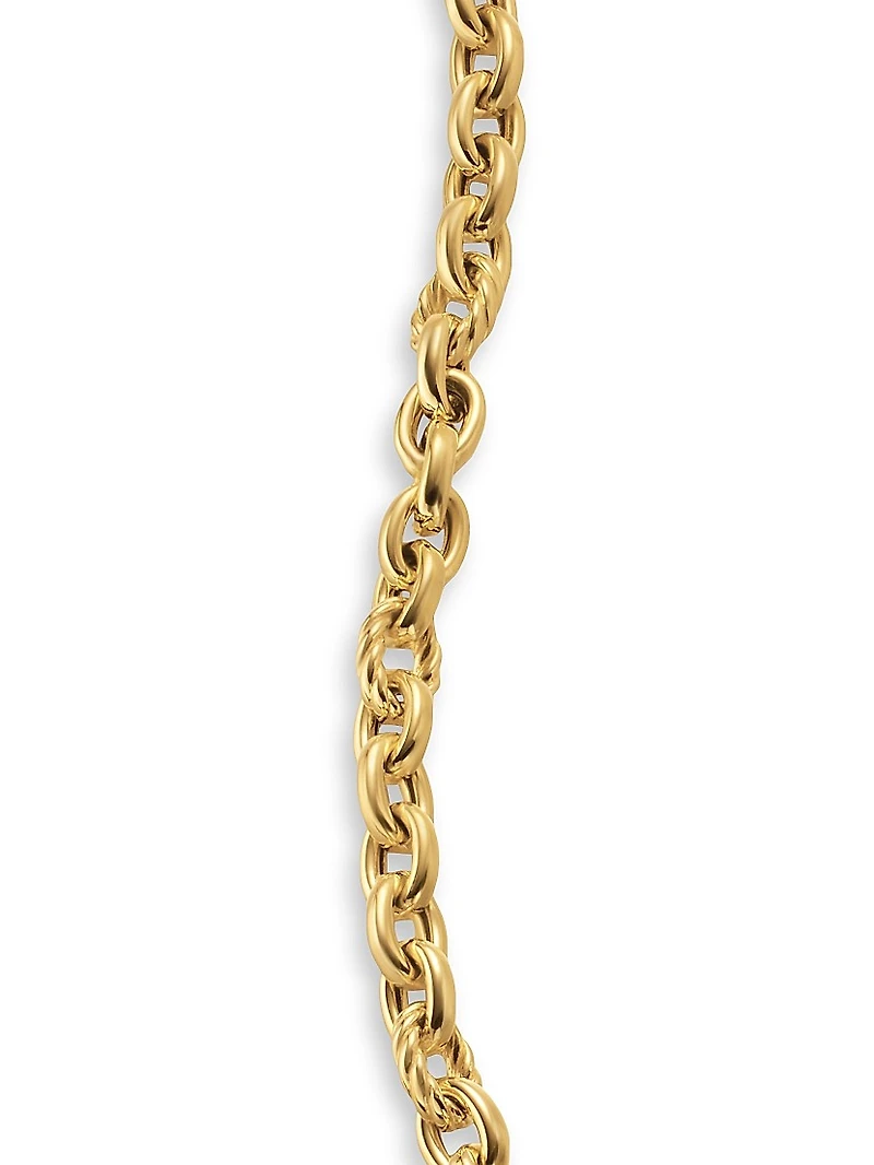 DY Mercer Petite Chain Bracelet 18K Yellow Gold, 4.5MM