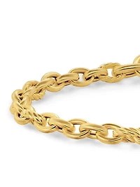 DY Mercer Petite Chain Bracelet 18K Yellow Gold, 4.5MM