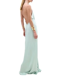 Aiko Halterneck Maxi Dress