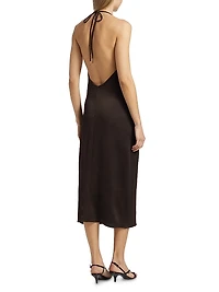 Celina Halter Midi-Dress