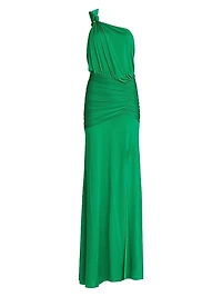 Antara One-Shoulder Maxi Dress