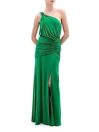 Antara One-Shoulder Maxi Dress