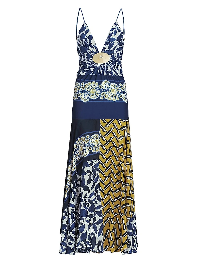 Casiana Printed Maxi Dress