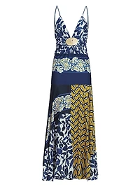 Casiana Printed Maxi Dress