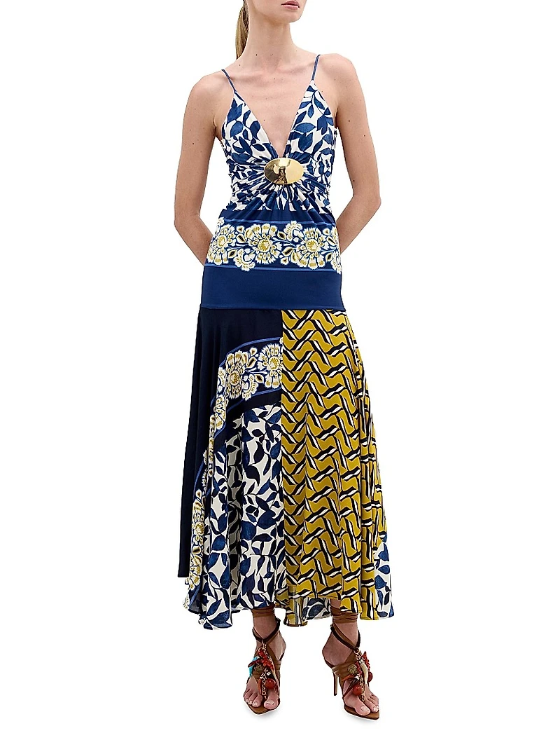 Casiana Printed Maxi Dress