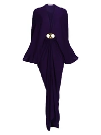 Fiore Gathered Tunic Maxi Dress