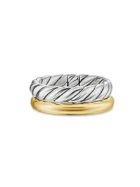 DY Mercer Two Row Ring Sterling Silver