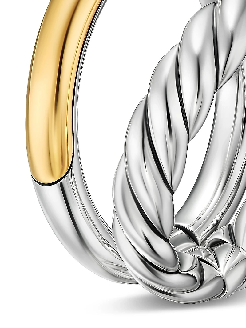 DY Mercer Two Row Ring Sterling Silver
