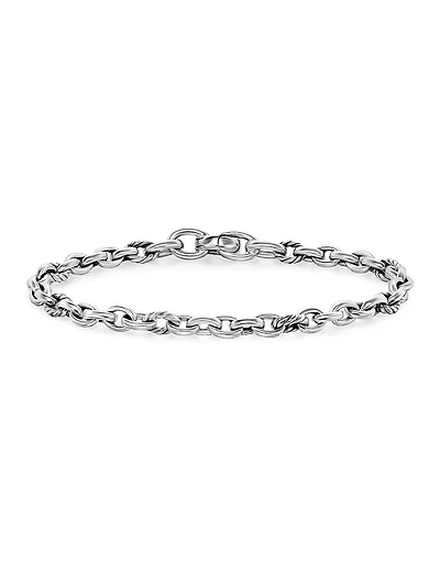 DY Mercer Petite Chain Bracelet Sterling Silver, 4.5MM