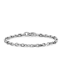 DY Mercer Petite Chain Bracelet Sterling Silver, 4.5MM
