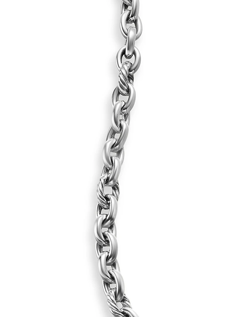 DY Mercer Petite Chain Bracelet Sterling Silver, 4.5MM