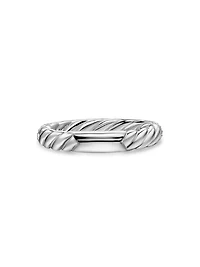 DY Mercer Pavé Band Ring Sterling Silver