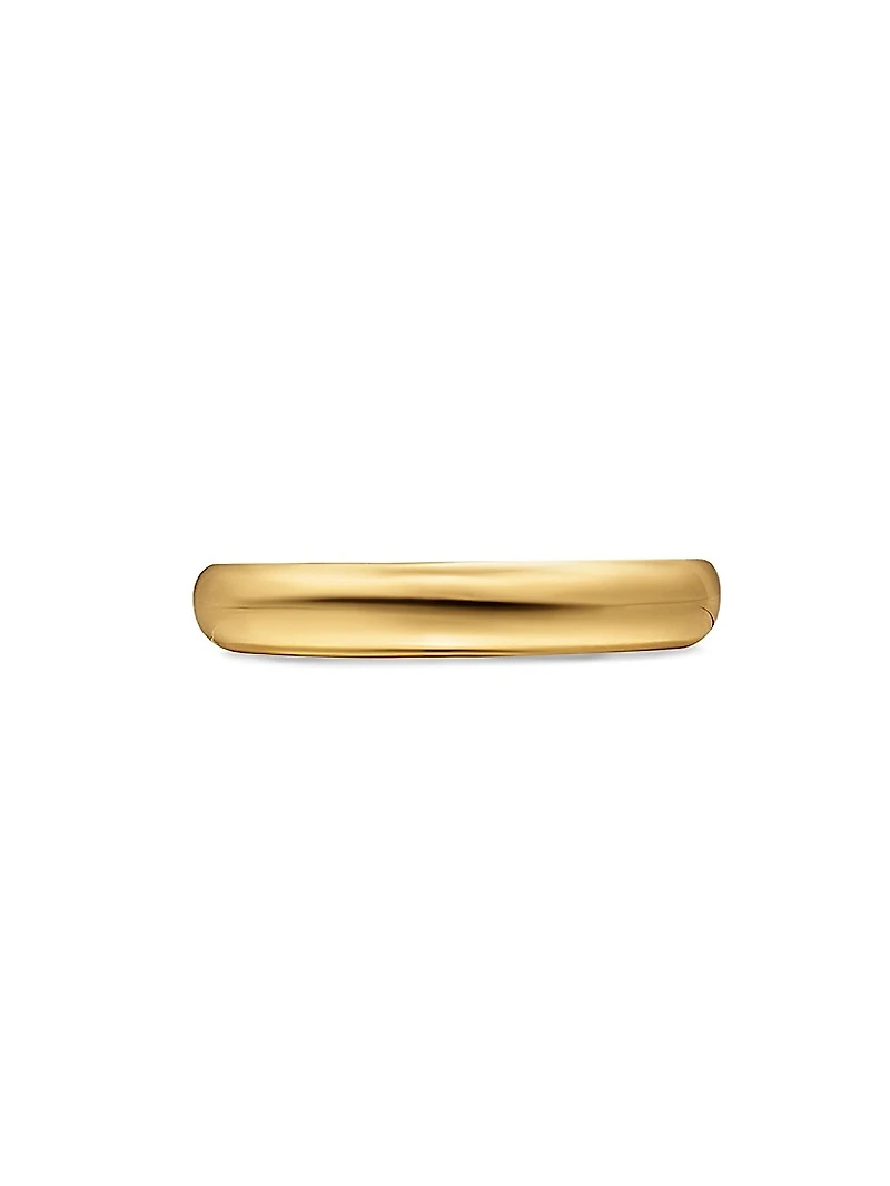 DY Mercer Band Ring 18K Yellow Gold, 3.7MM