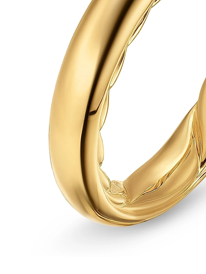 DY Mercer Band Ring 18K Yellow Gold, 3.7MM