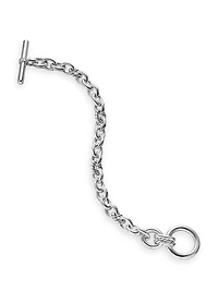 DY Mercer Toggle Chain Bracelet Sterling Silver