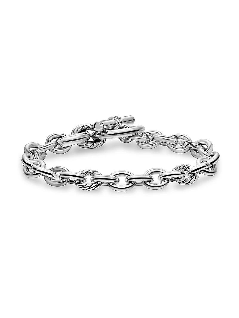 DY Mercer Toggle Chain Bracelet Sterling Silver