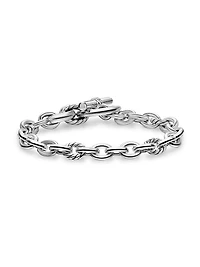 DY Mercer Toggle Chain Bracelet Sterling Silver