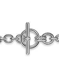 DY Mercer Toggle Chain Bracelet Sterling Silver