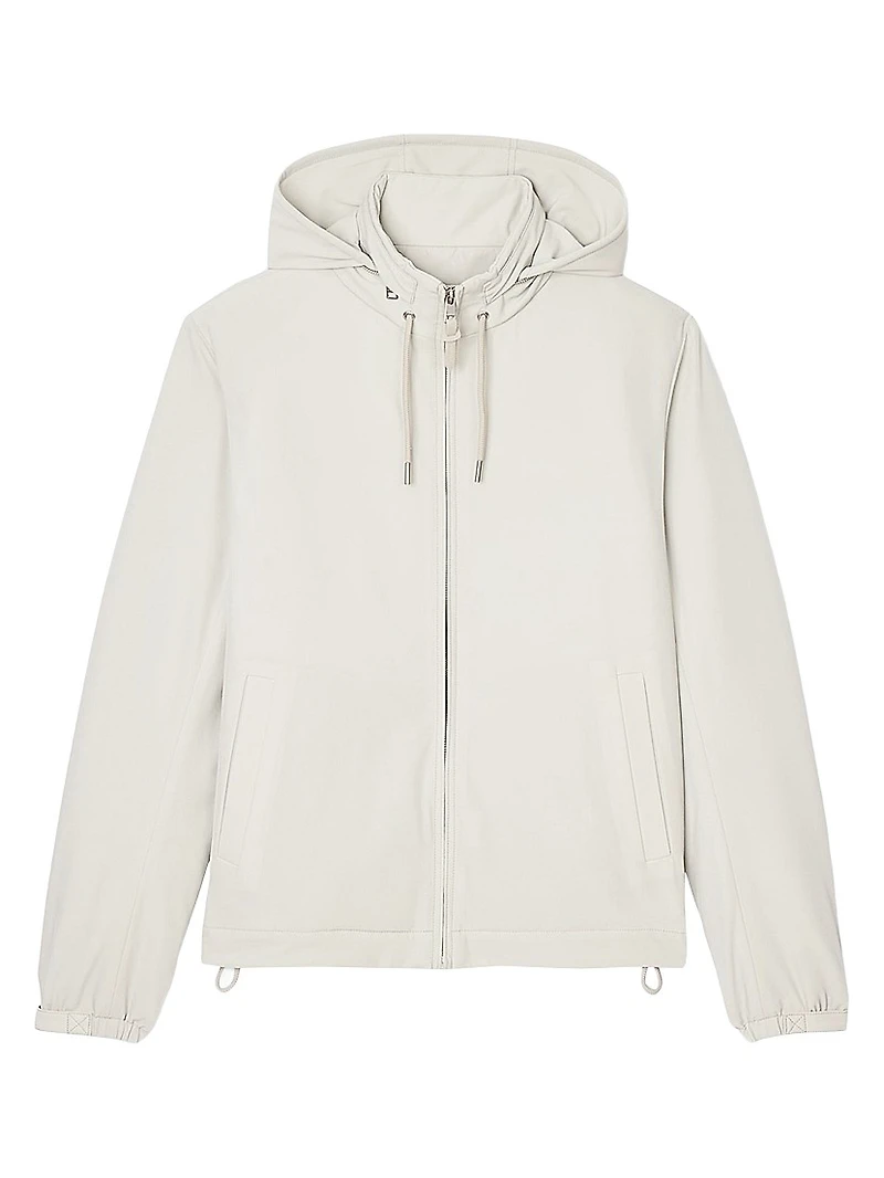 Zip-Up Hooded Jacket