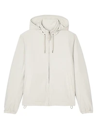 Zip-Up Hooded Jacket